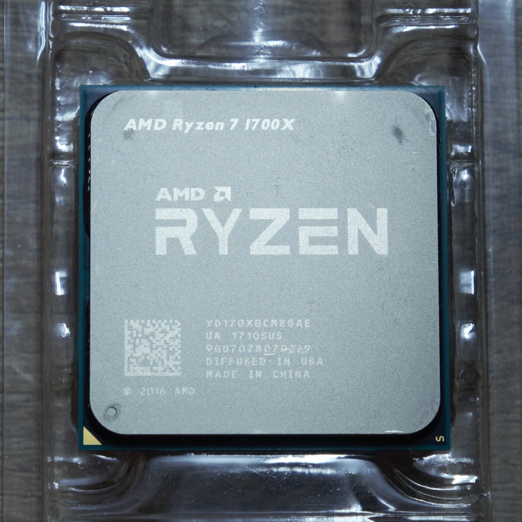 🔥 มีของพร้อมส่ง AMD - Ryzen 7 1700X 3.40GHz (3.80GHz Boost) 8C/16T 95w AM4 | ซีพียูมือสอง มีประกัน