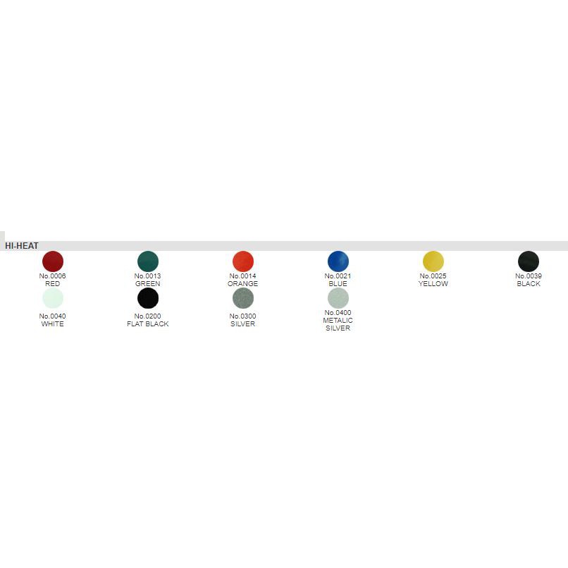 BOSNY B102 สเปรย์สีทนความร้อนแบบ 1200F และ 400F 400cc