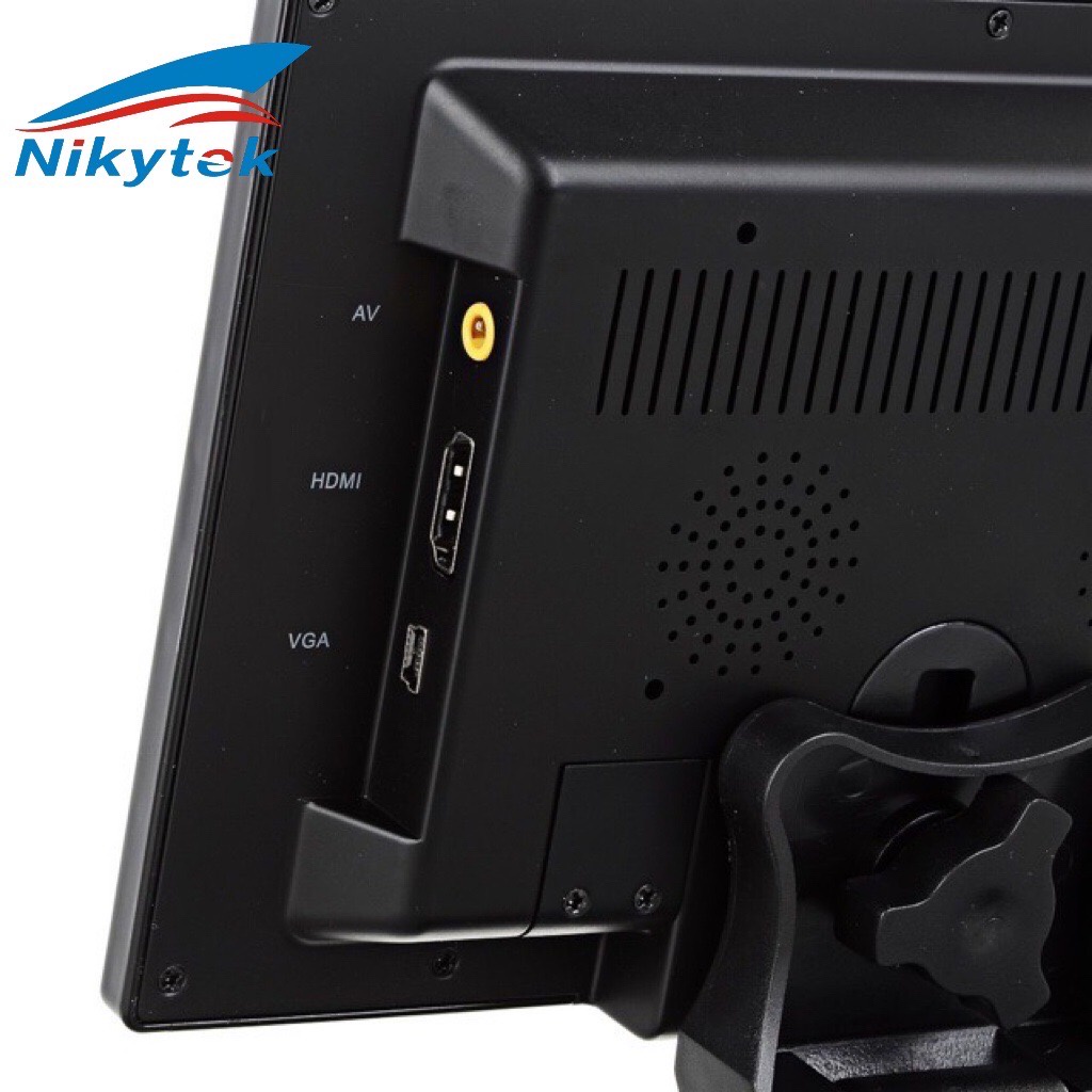 จอมอนิเตอร์ติดรถยนต์ขนาด 7 นิ้ว HDMI VGA AV monitor 7 inch รองรับ ช่องเสียบหลายชนิด เช่น VGA และ HDMI ,AV ซึ่งมีแต่รุ่นใ
