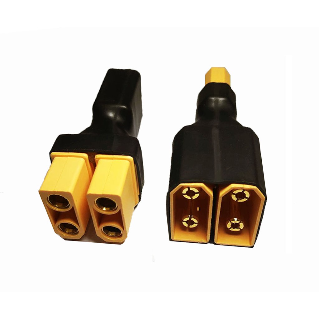 [[ส่งจากไทย]] Parallel Connector Plug XT60/XT90 (หัวต่อสำหรับขนานแบตเตอรี่ แบบไม่มีสายไฟ)