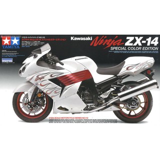 โมเดลมอเตอร์ไซค์ TAMIYA Kawasaki Ninja ZX-14 Special Color Edition 1/12