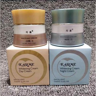 KARME Whitening DAY CREAM 15g.+ Night Cream 15g.