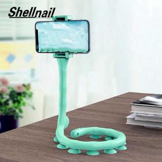 Phone holder自拍神器SHELLNAIL Cute Caterpillar Lazy Bracket Mobile Phone Holder Worm Flexible Phone Suction Cup