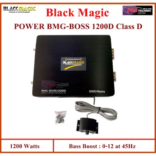 เพาเวอร์แอมป์ POWER Black Magic BMG-BOSS 1200D Class D 1200W