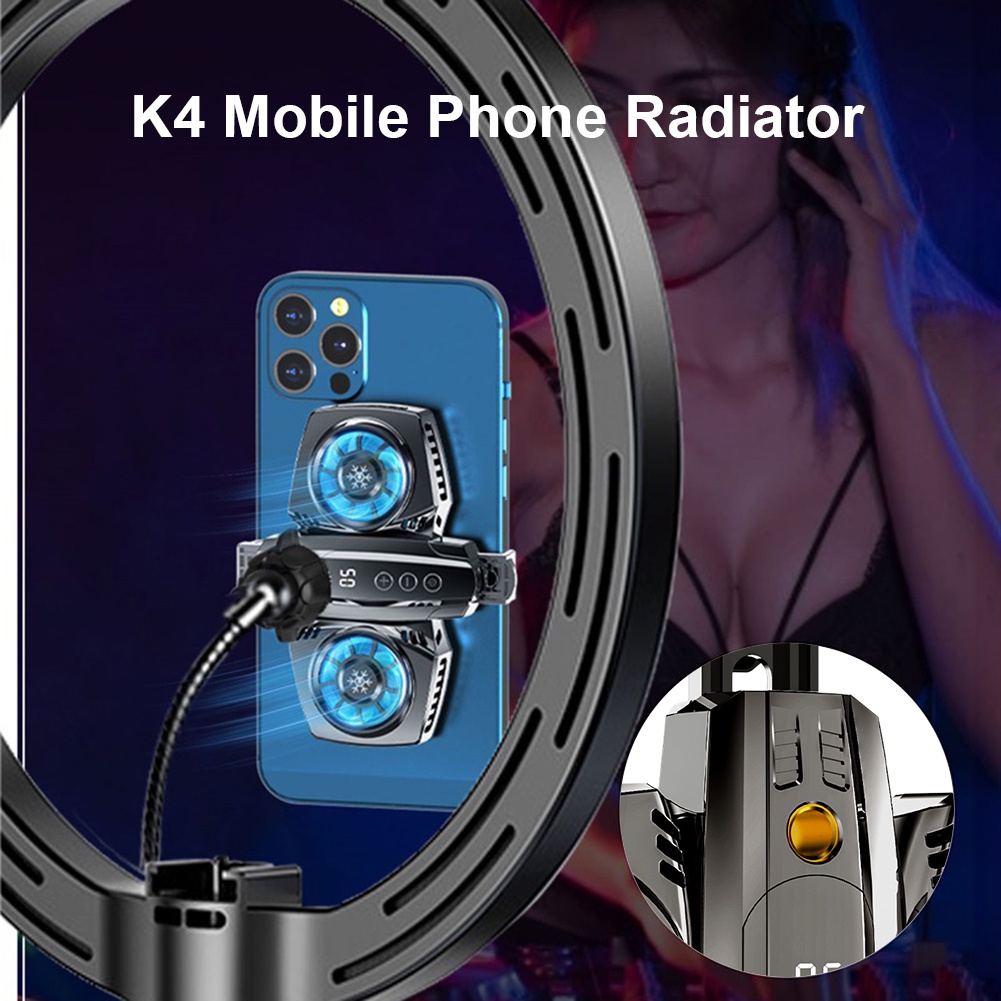Hot StockK4 Mobile Phone Radiator With Smartphone Temperature Display ...