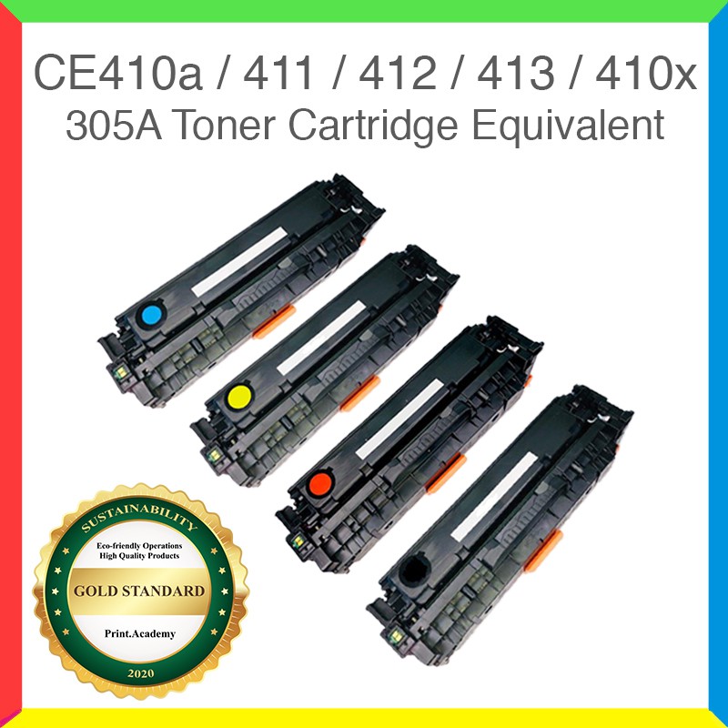 Ce410A / ce410X / ce411A / ce412A / ce413A ตลับหมึกเทียบเท่า 305a 305x (M351a M375nw M451dn M475dn)