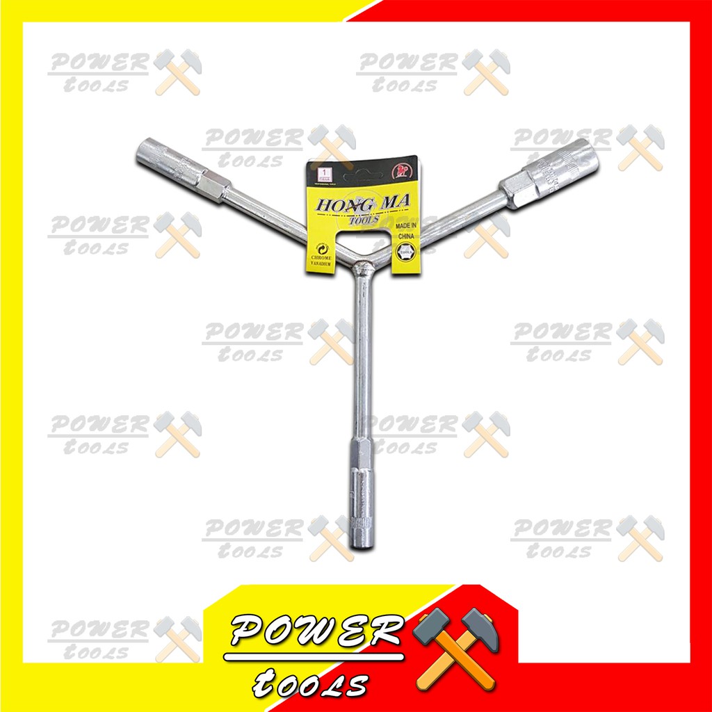ประแจหัวบล็อค ตัววาย ตัวY บล็อคตัวY 8x10x12 mm 10x12x14 mm 12x14x17 mm Hong Ma Tools