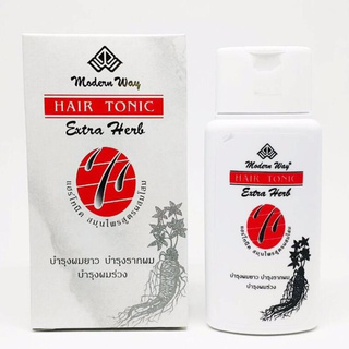 โทนิคหยุดผมร่วง บำรุงผมยาว Modern Way Hair Tonic Extra Herb ใช้ดีมากค่ะผมงอกใหม่จริง100%