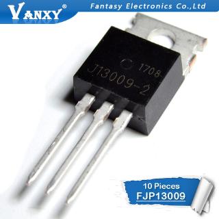 10PCS FJP13009H2TU TO220 13009 J13009-2 FJP13009 TO-220 TRANSISTOR NPN 400V 12A TO-220 NEW