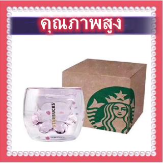 Starbucks Cat Claw Cup ถ้วยกรงเล็บแมว แก้วทรงกรงเล็บแมว สีชมพู ดอกซากุระ Gift ของขวัญ