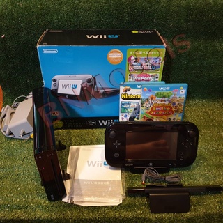 Wii U เครื่องแท้จากญี่ปุ่น ความจุ 32 GB เมนูภาษาอังกฤษ เครื่องแปลงแล้ว เล่นจากเครื่องไม่ต้องใช้แผ่น