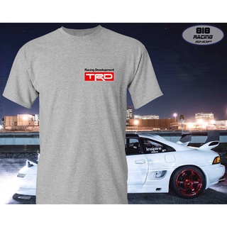 เสื้อยืด RACING เสื้อซิ่ง [เทา] [TRD RACING DEVELOPMENT