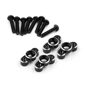 Yeah Racing KYMX-013BK ALUMINUM LOWER SHOCK MOUNT SET FOR KYOSHO MINI-Z 4X4 MX-01