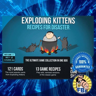 Exploding Kittens Recipes for Disaster Boardgame พร้อมซอง [ของแท้พร้อมส่ง]