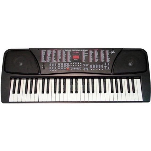 ▥✁คีย์บอร์ด Electronic Keyboard รุ่น XY-893  🚩คีย์บอร์ดไฟฟ้า 54 คีย์ (ขนาดใหญ่) สินค้าใหม่ คุณสมบัติ