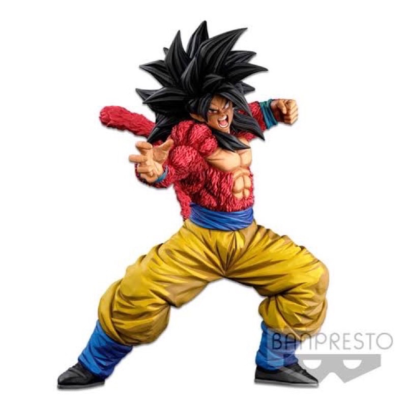 (ของแท้100%) BWFC x SMSP Son Goku 4 ssj manga dimension สีมังงะ สินค้าลิขสิทธิ์