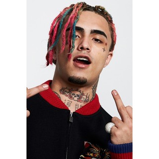 โปสเตอร์ Lil Pump ลิล ปัมป์ Poster วอลเปเปอร์ ตกแต่งผนัง Hip hop Hiphop ฮิปฮอป rapper แร็ปเปอร์ ของขวัญ โปสเตอร์ฮิปฮอป