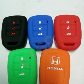 ซิลิโคนหุ้มกุญแจรีโมทรถยนต์ HONDA Cityไขสตาร์ท3 ปุ่ม