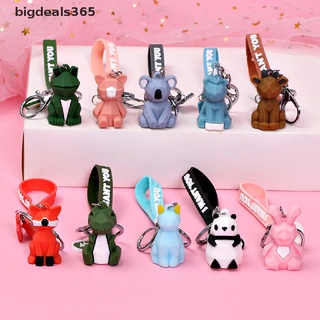 [bigdeals365] พวงกุญแจแฟชั่น ลายการ์ตูนไดโนเสาร์ แพนด้าน่ารัก