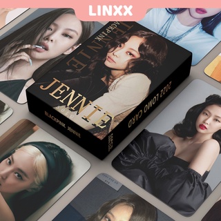 Linxx โปสการ์ด อัลบั้มรูปศิลปินเกาหลี JENNIE 2022 SOLO Series 55 ชิ้น