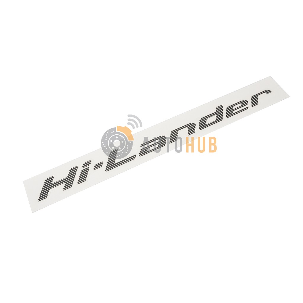 ISUZU สติกเกอร์ฝาท้าย 