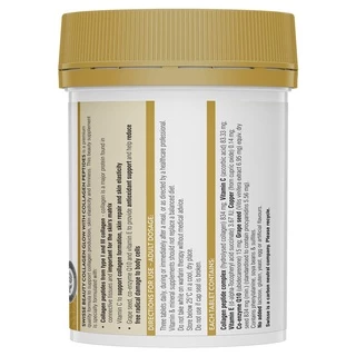 Swisse Beauty Collagen Glow With Collagen Peptides 120, 60 Tablets คอลลาเจนบำรุงผิว