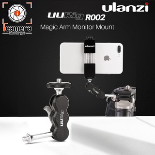 Ulanzi UURig R002 Magic Arm 4 inch เมจิกอาร์ม พร้อม หัวบอล 2หัว สำหรับต่ออุปกรณ์เสริม