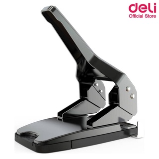 เครื่องเจาะรูกระดาษ 60 แผ่น รุ่นประหยัดแรง  Deli 0160 Heavy Duty Punch