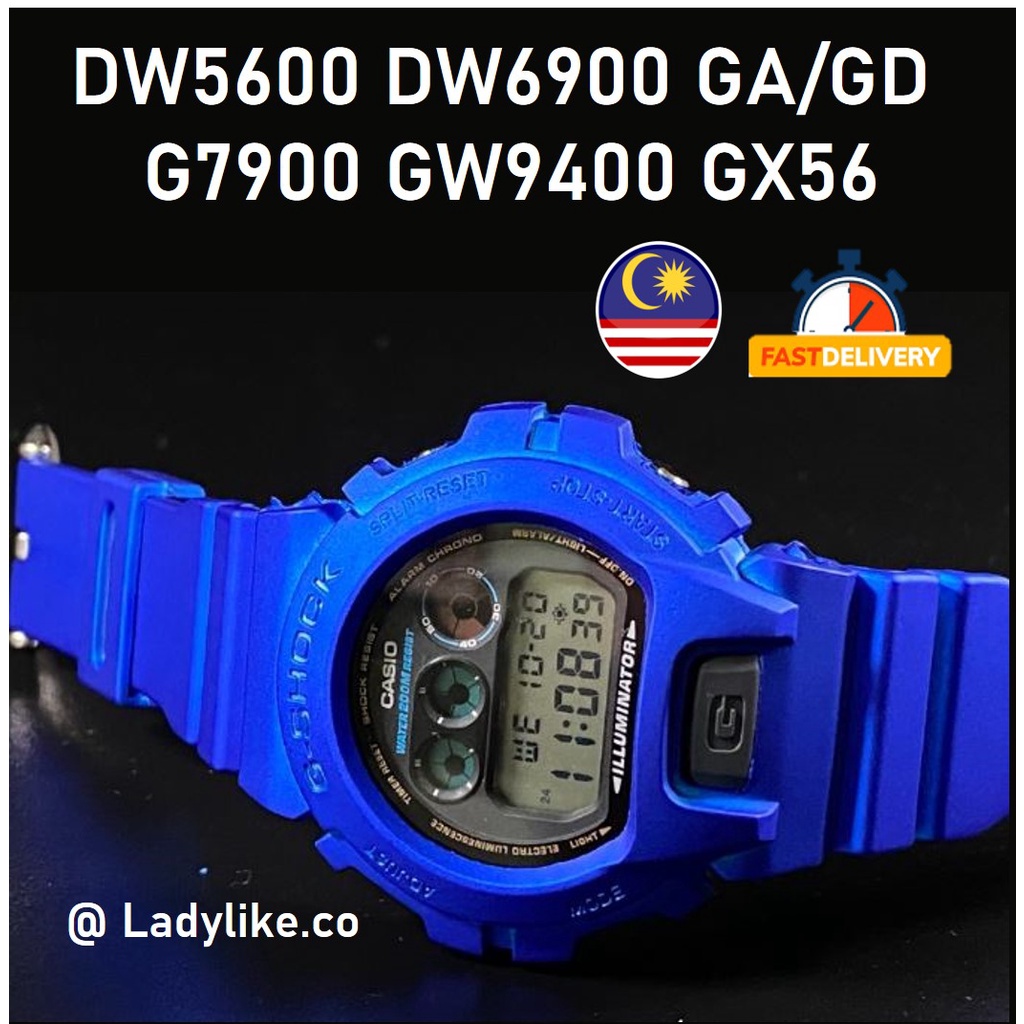 GSHOCK Band and Bezel [DW6900 / G7900 / GW9400 / GX56] BLUE VELVET BNB