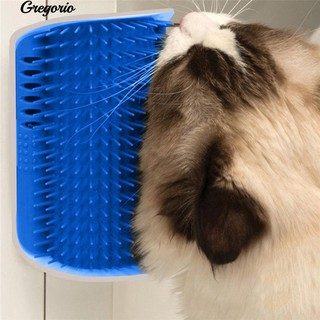 Gregorio Kitten Cat Self Groomer มุมกำแพงนวดการถักผมด้วยแปรงฟัน Catnip