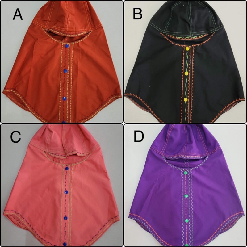 หมวกช่างเชื่อม ผ้าคลุ่มหน้า  มี S M L XL  มีหลายสี ทางร้านคละสีให้ค่ะหรือแจ้วสีในแชทได้ค่ะ ราคา 129 บาท