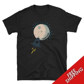 แขนสั้นcrew neckเสื้อยืด พิมพ์ลาย Cardano To the Moon crypto blockchain hodler miner et cryptocurrency สไตล์คลาสสิก ไม่ซ