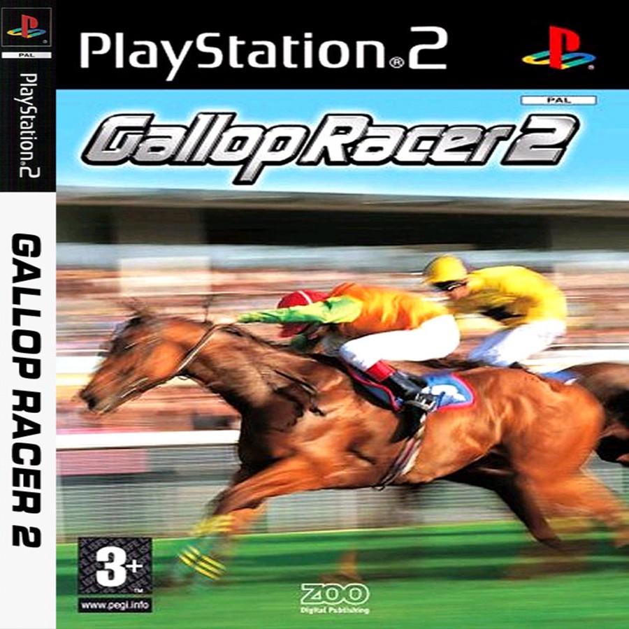 แผ่นเกมส์ PS2 (คุณภาพ) Gallop Racer 2 (USA)