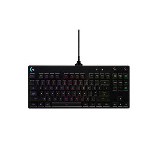 Logitech G Pro X Gaming Keyboard with GX BLUE CLICKY - Eng keycap and RGB ( คีย์บอร์ดเกมมิ่ง เชิงกลพร้อมไฟ RGB)