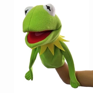 ตุ๊กตาหุ่นมือ Sesame The Street Show Kermit The Frog ขนาด 40 ซม. เหมาะกับของขวัญ ของเล่นสําหรับเด็ก