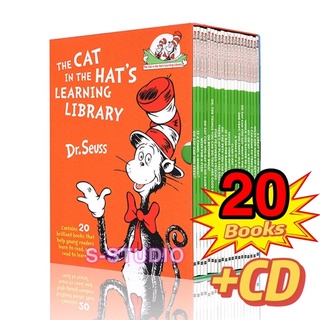 Dr Seuss 20books+audio The Cat in the Hats Learning Library หนังสือภาษาอังกฤษ