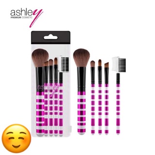 AA-146 ชุดแปรง 5 ชิ้น Stripes brush