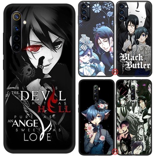 My8 เคสโทรศัพท์มือถือนิ่ม ลายการ์ตูนอนิเมะ Black Butler Kuroshitsuji สําหรับ Realme 7 7i 8 8i 8s 9 Pro Plus V13 C31