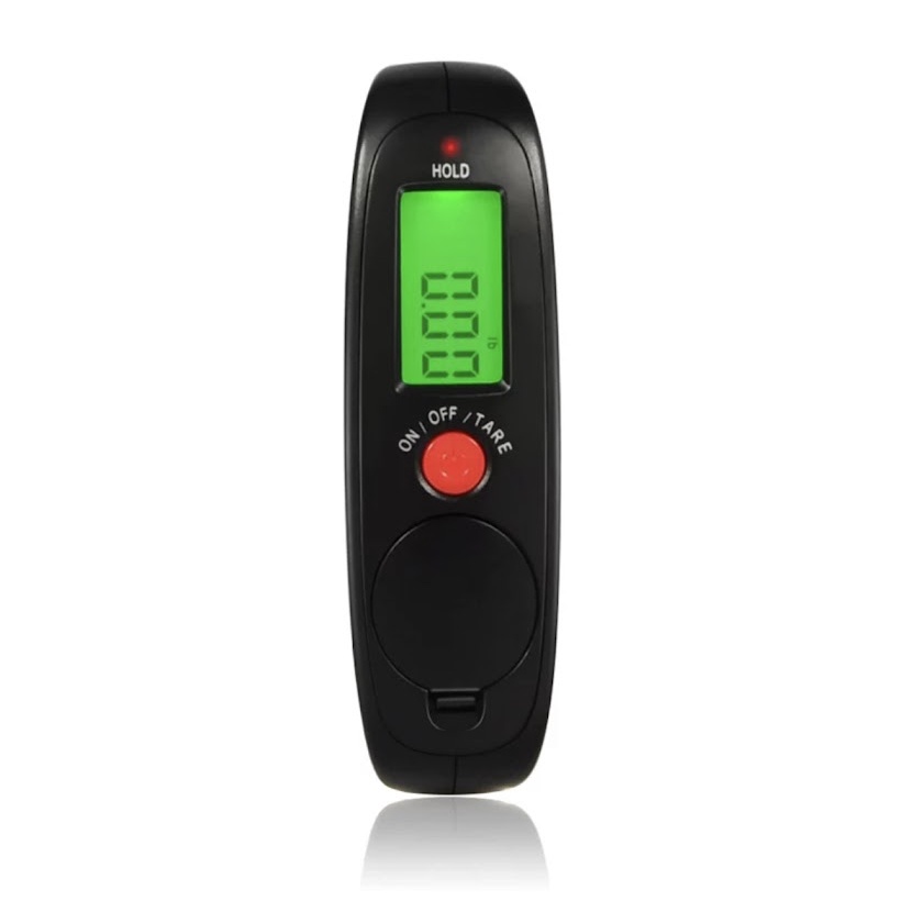 พร้อมส่ง POCKET Digital Scale 50kg 10g LCD อิเล็กทรอนิกส์เครื่องชั่งน้ำหนักมือถือตะขอแขวน Backlight เครื่องชั่งน้ำหนัก