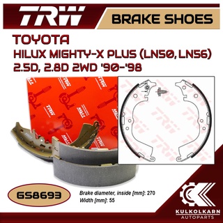 ก้ามเบรคหลัง TRW สำหรับ HILUX MIGHTY-X PLUS (LN50, LN56) 2.5D, 2.8D 2WD 90-98 (GS8693)