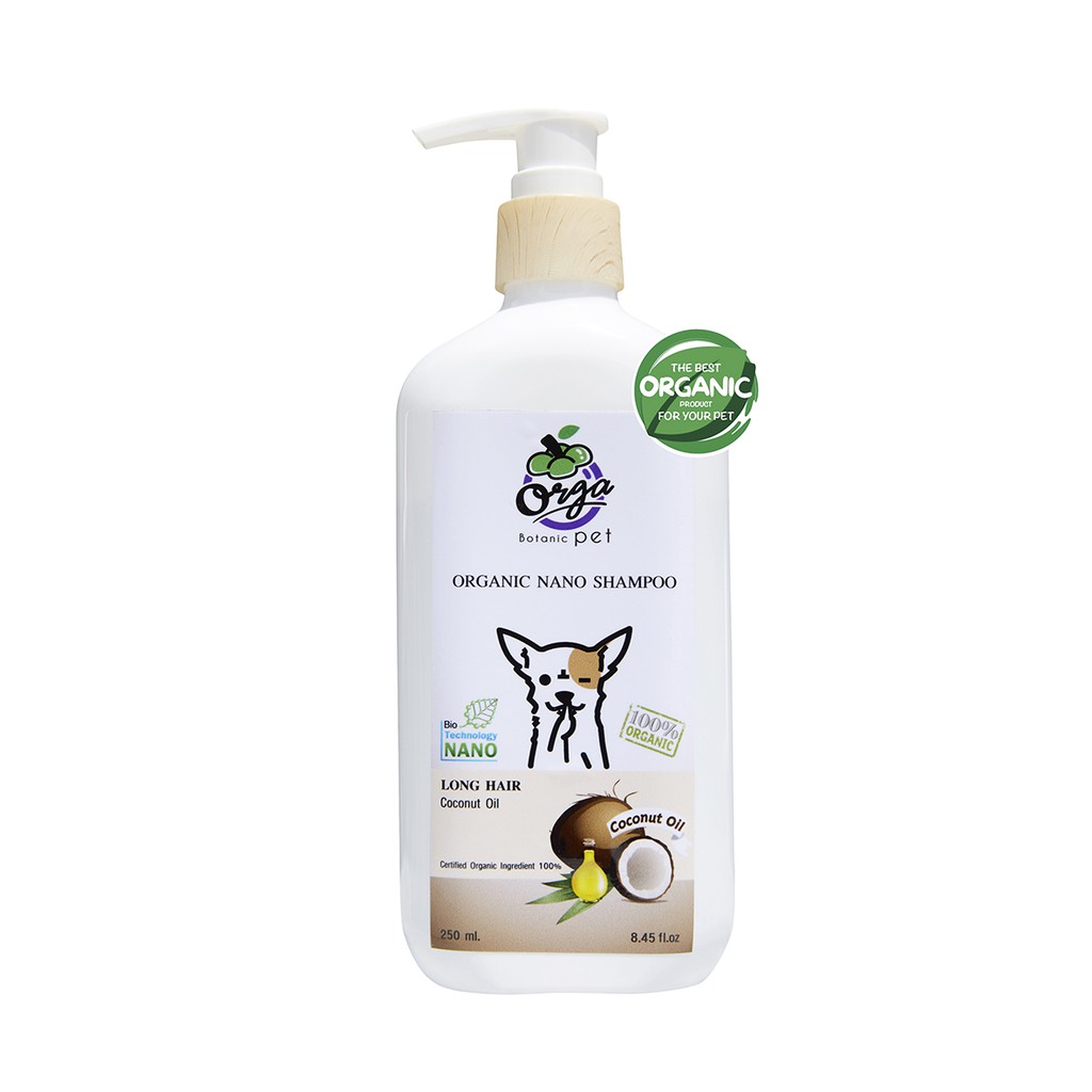 Orga Organic Nano Shampoo / Long Hair / 250 ml.