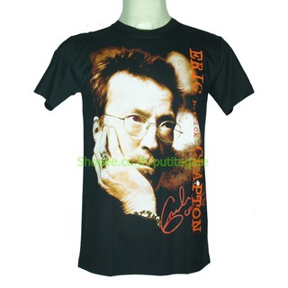 เสื้อวง Eric Clapton เสื้อไซส์ยุโรป เอริก แคลปตัน PTA777 เสื้อวินเทจ ลายอมตะ