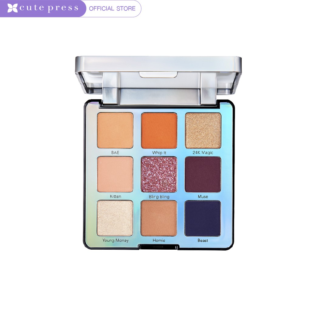 CUTE PRESS GLOWFITI EYESHADOW PALETTE