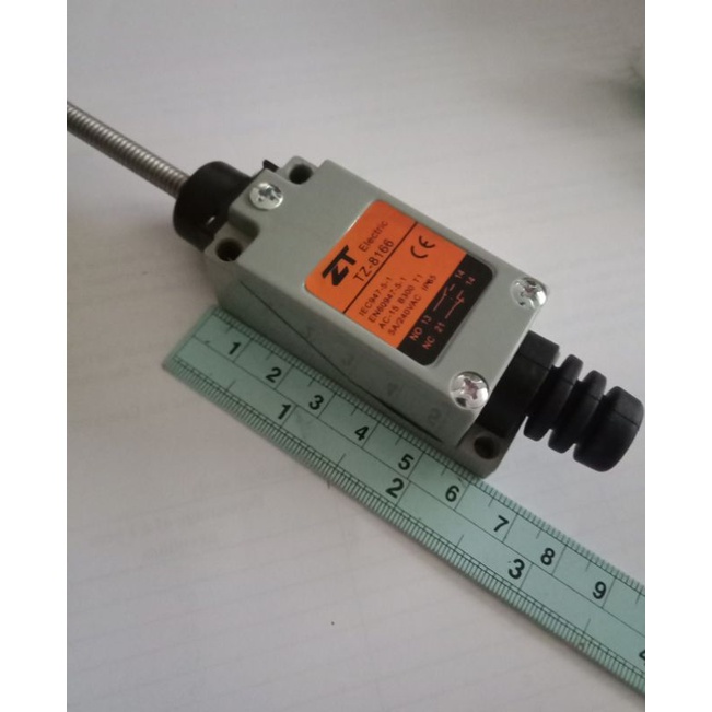 TZ-8166 Limit Switch ลิมิตสวิทช์ หางหนู 8166 5A / 240VAC 1NO, 1NC (แพ็ค1ตัว) ยี่ห้อ PNC,ZTของแท้ สวิทช์หางหนู ราคา ถูกที่สุด ดีลบีเคเค แกลเลอรีภาพที่ 3