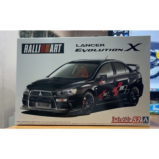 Aoshima Lancer Evo X RalliART Decal 1/24