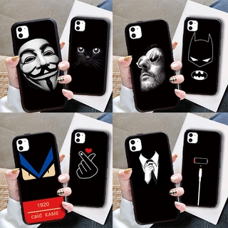 เคสโทรศัพท์มือถือ Samsung A10S A20S A30S A50S การ์ตูนซิลิโคนนุ่มด้านสีสีดำ 1
