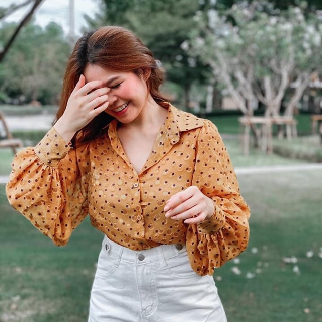 เสื้อชีฟองป้าย kwang design by sangsee