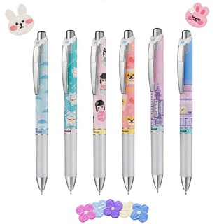 ปากกาเจล ปากกา เพนเทล เอเนอร์จี Pentel Energel รุ่น Kawaii +5 ขนาด 0.5 mm.