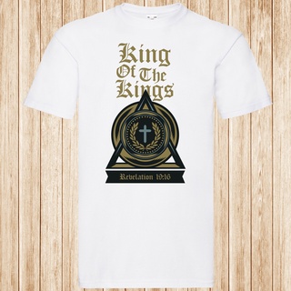 เสื้อยืด ขนาดใหญ่ พิมพ์ลาย King Of The Kings คุณภาพสูง แบบสร้างสรรค์ ให้เป็นของขวัญSize S-5XL