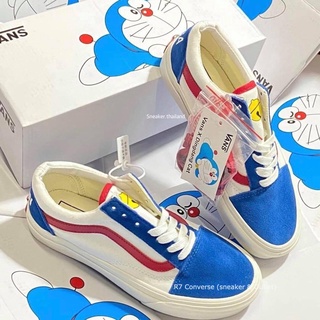 Doraemon X  Old Skool LX White ส์โดเรม่อนน่ารักมาก สินค้าพร้อมกล่อง มีเก็บปลายทาง